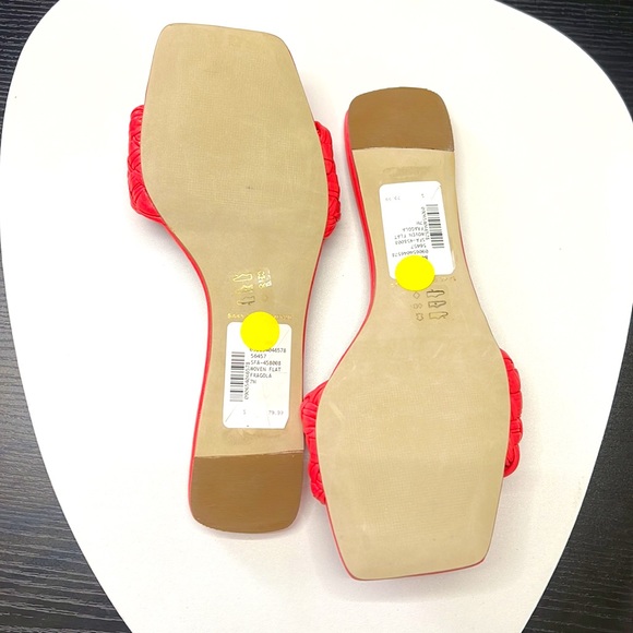 Saks Fifth Avenue - Woven Flat Fragola Sandal - Pink - Picture 5 of 7